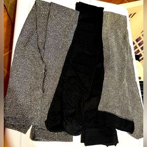 11 Pairs of Mostly NWOT Tights